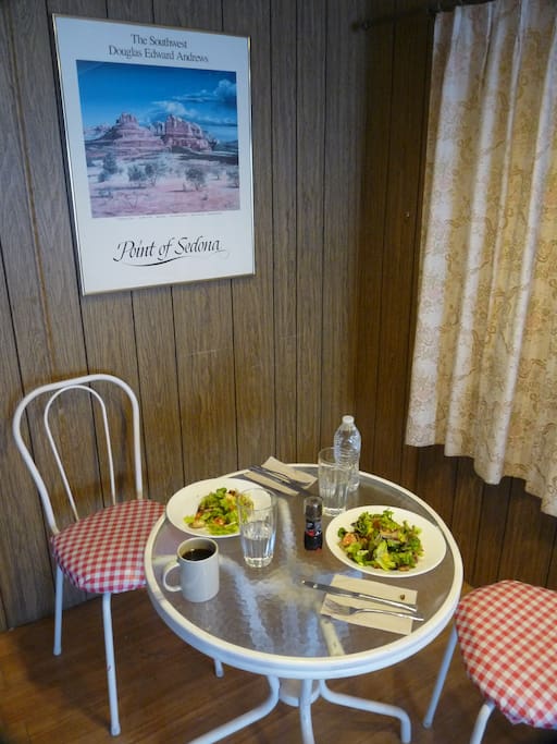Dining Area With Southwest Art