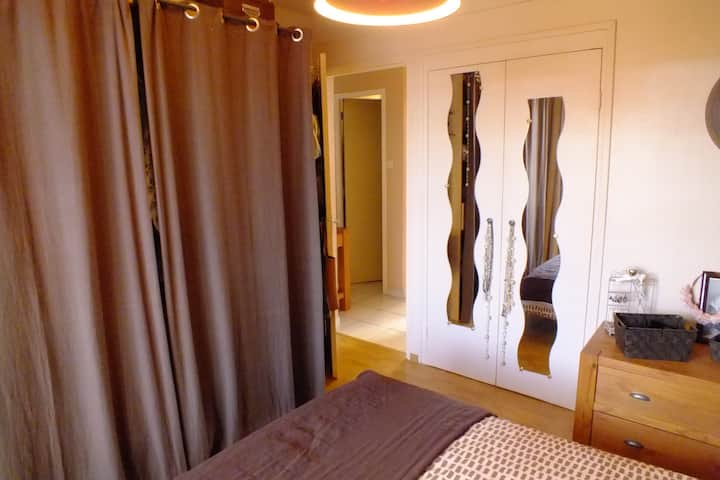 Prístup do spálne cez chodbu