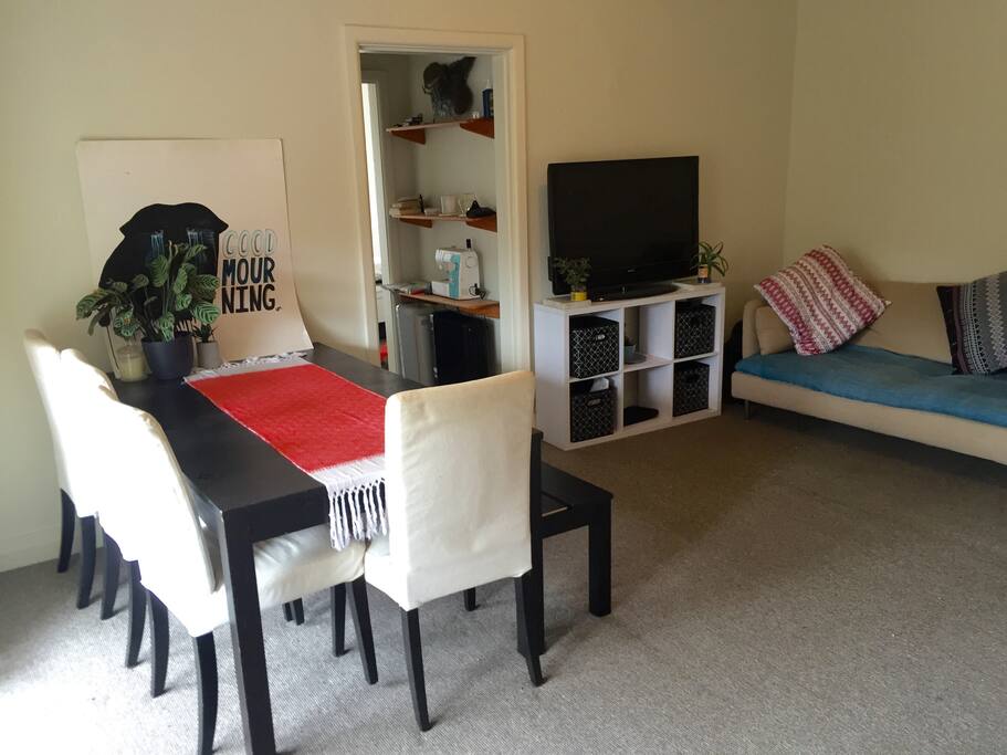 Lounge and dining area