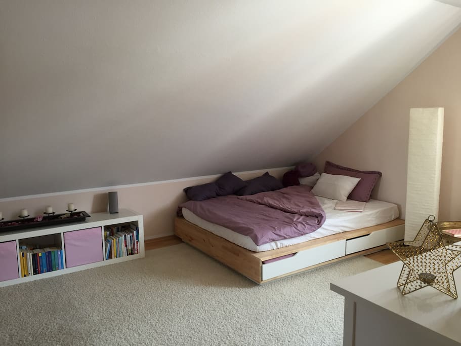 Das Wohn- & Schlafzimmer / livingroom & bedroom