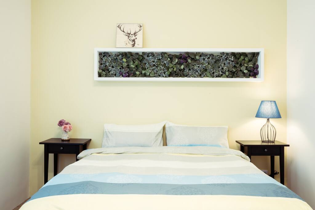 Private room with own bathroom(one double bed).