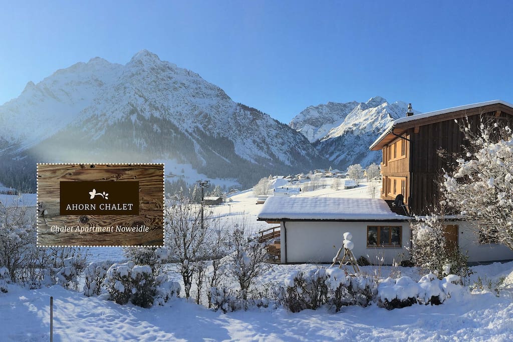 Winterblick in die Bergwelt -