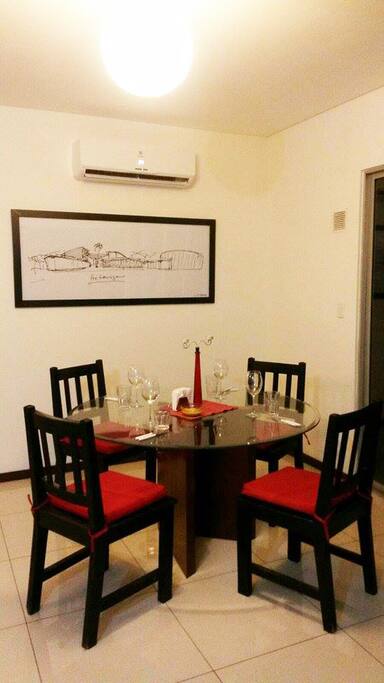 the dining room