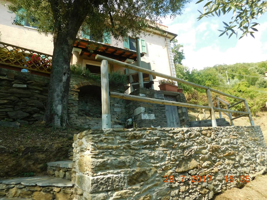 Facciata della casa
