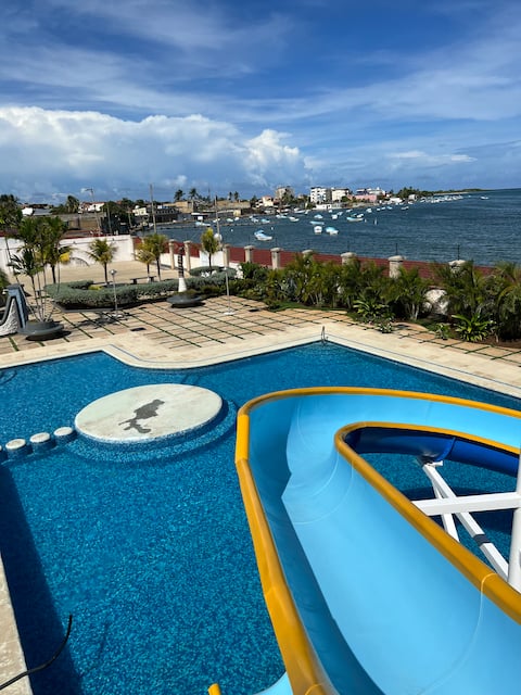 Beachfront Refuge with a Pier and Wi-Fi
