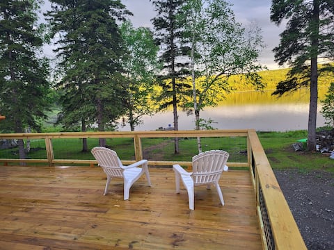 Waterfront cabin on Haley Pond