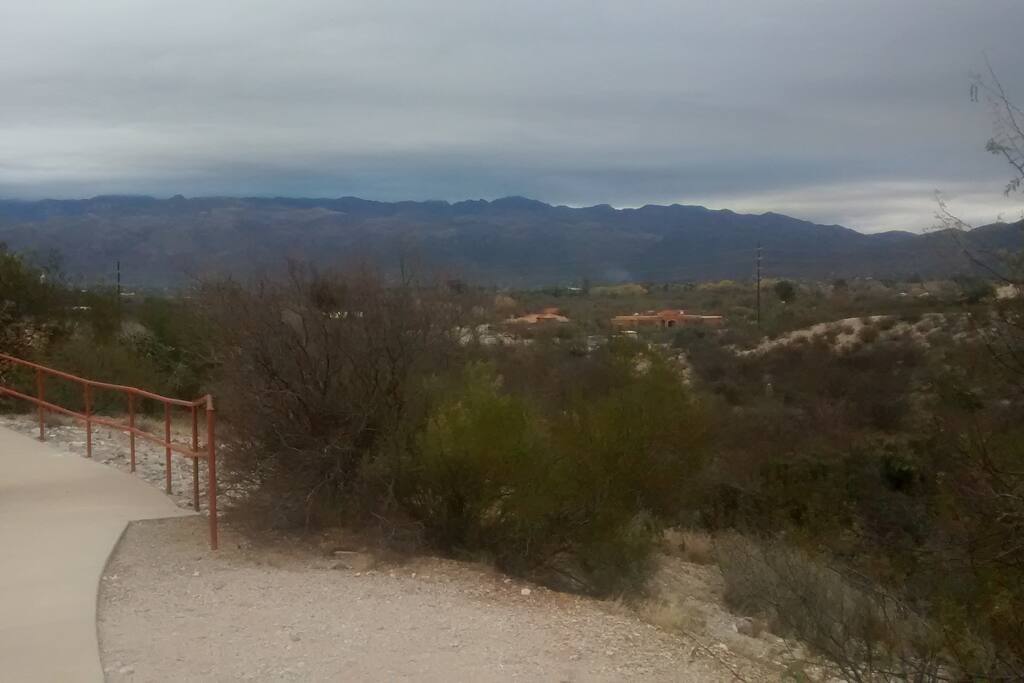 View from front of home