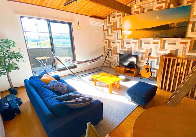 室内消毒済 体温計設置 サーフィンポイントすぐ Loa Plata Ichinomiya Aug 21 House In Ichinomiya Japan 3 Bedroom 1 Bathroom