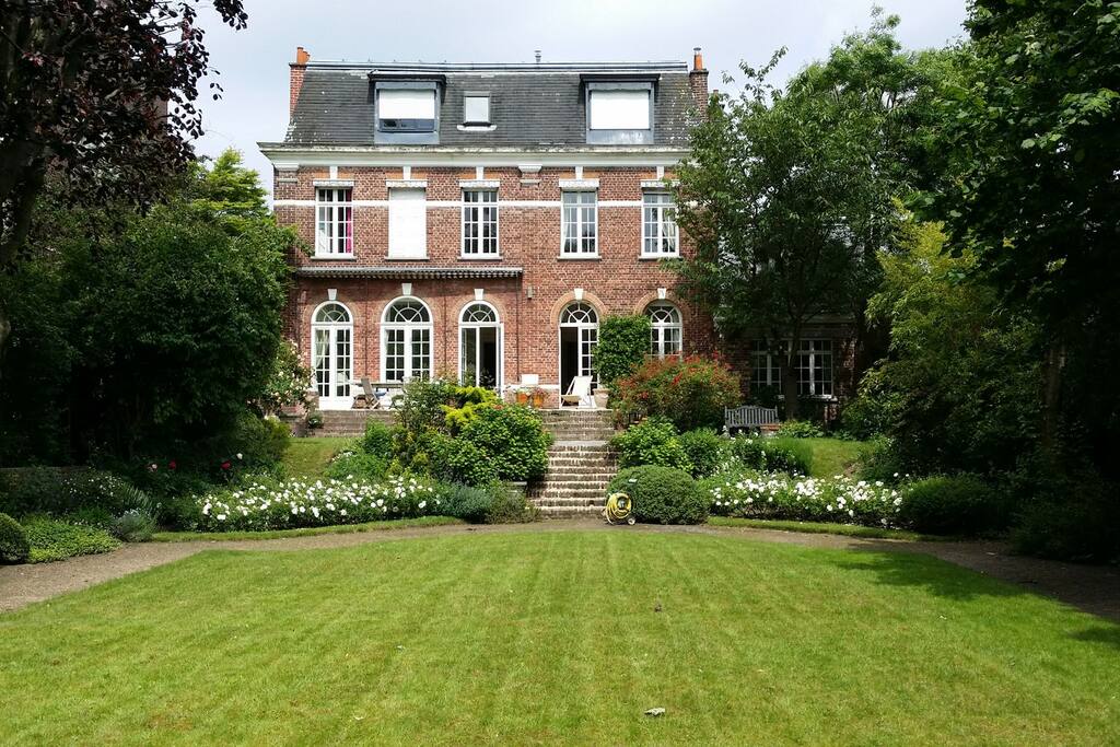 Accès au jardin à la belle saison
