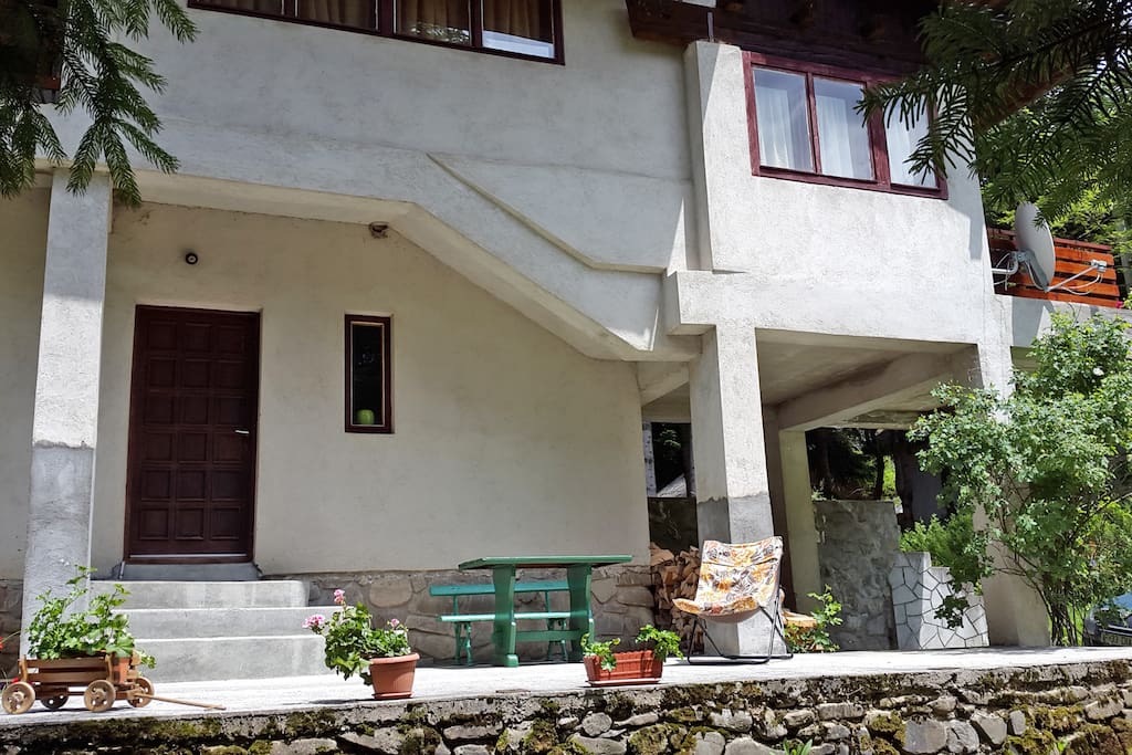 Front of the house