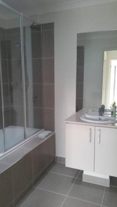 private bathroom for guests