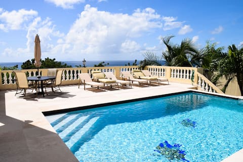 Splendid 3BR Ocean View Villa w/Private Pool