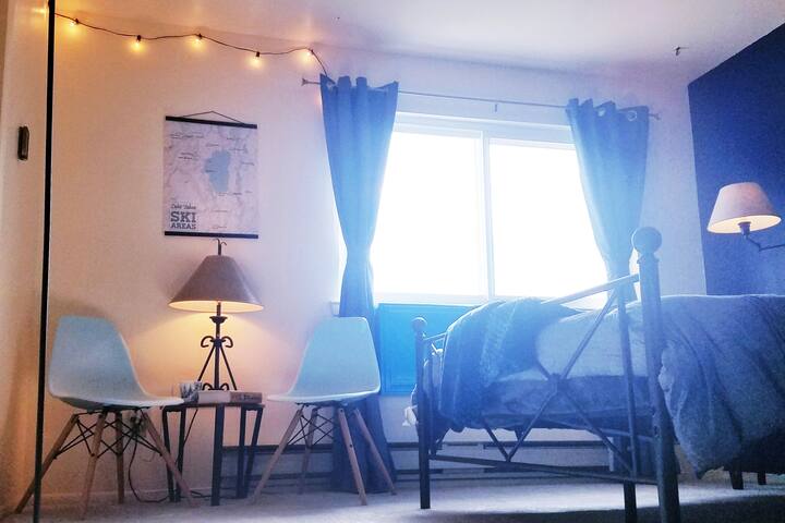 Large Room with TV and Private Bath in S. Reno