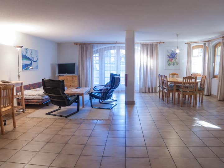 Centrally Located, Spacious Apartment With Yard - Zermatt