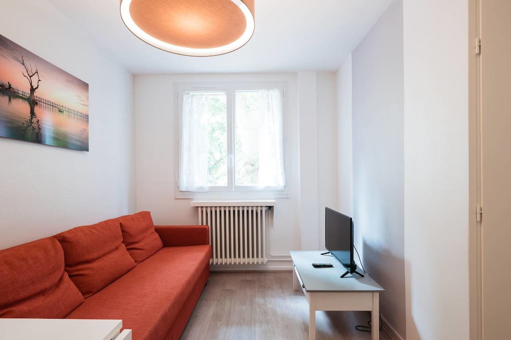 Bright living room