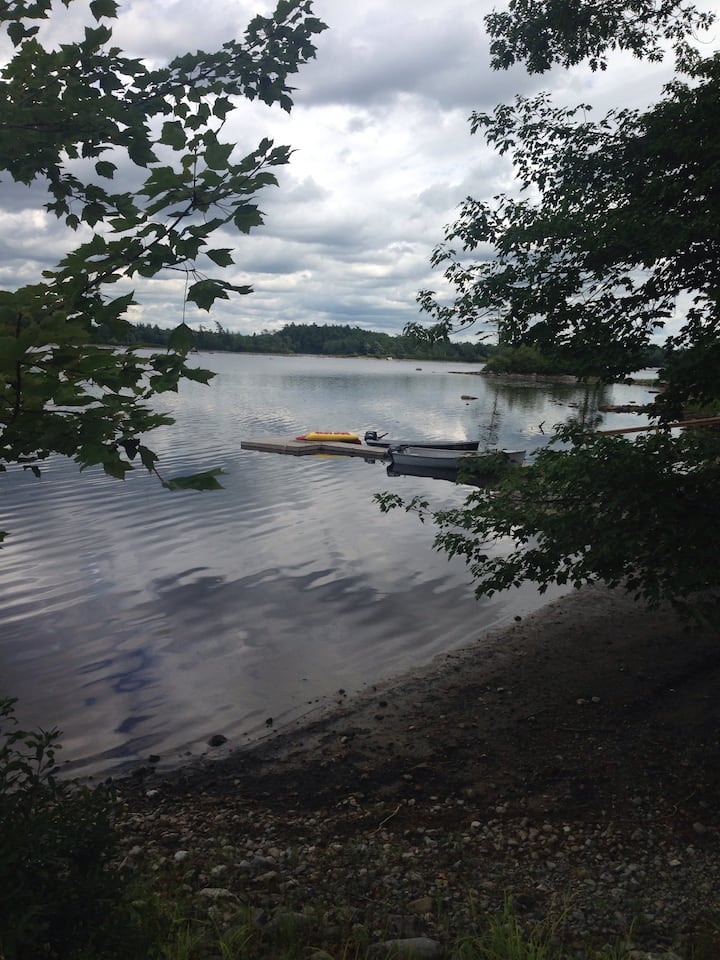 Lakefront Cottage on Lake Deception Cottages for Rent in Shelburne