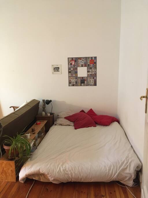 There is a spring-bed under the mattress.