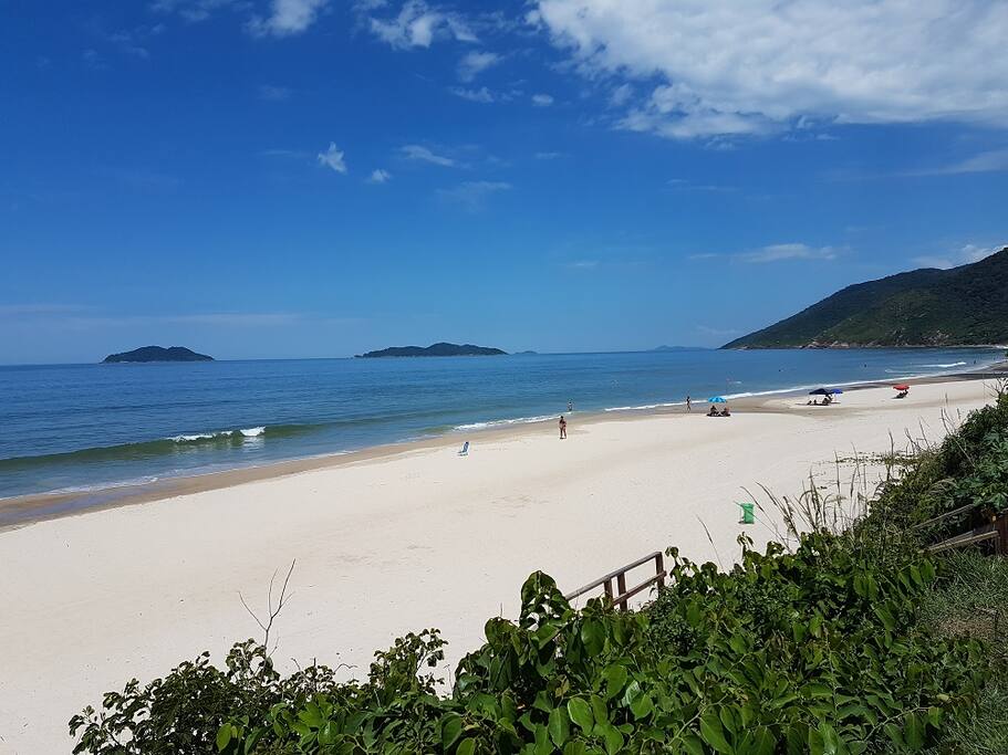 A praia é uma delícia