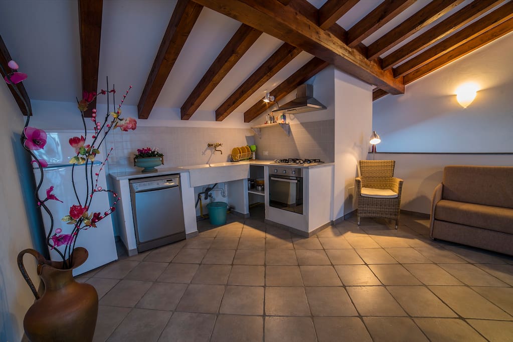 Kitchen/living room
