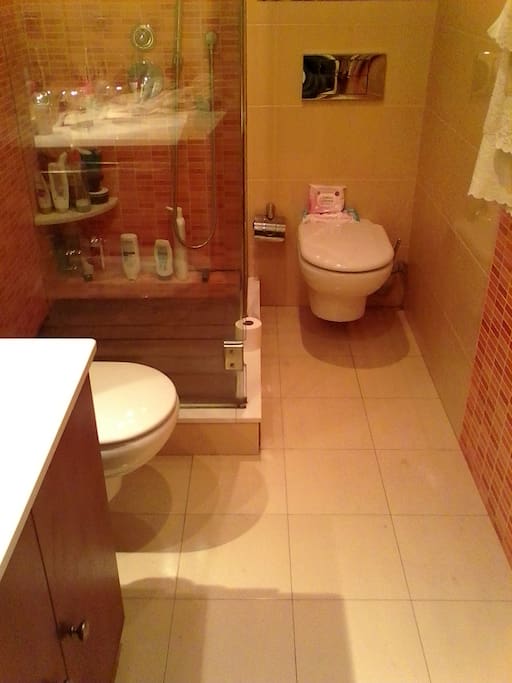 Baño completo,solo compartido conmigo