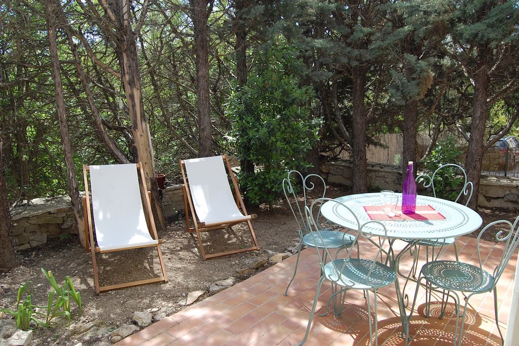 Votre terrasse privative