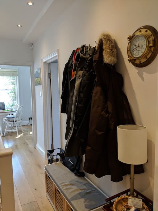 Hallway leading to your room