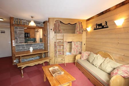 Avoriaz Deux Pièces de Charme Coeur de Station