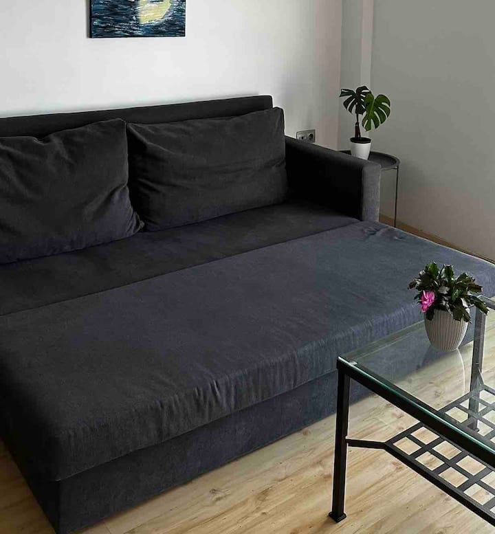 Sofá-cama para 2 personas 
180cm  x 200cm 