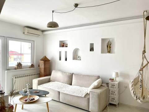 White paradise in the heart of the city