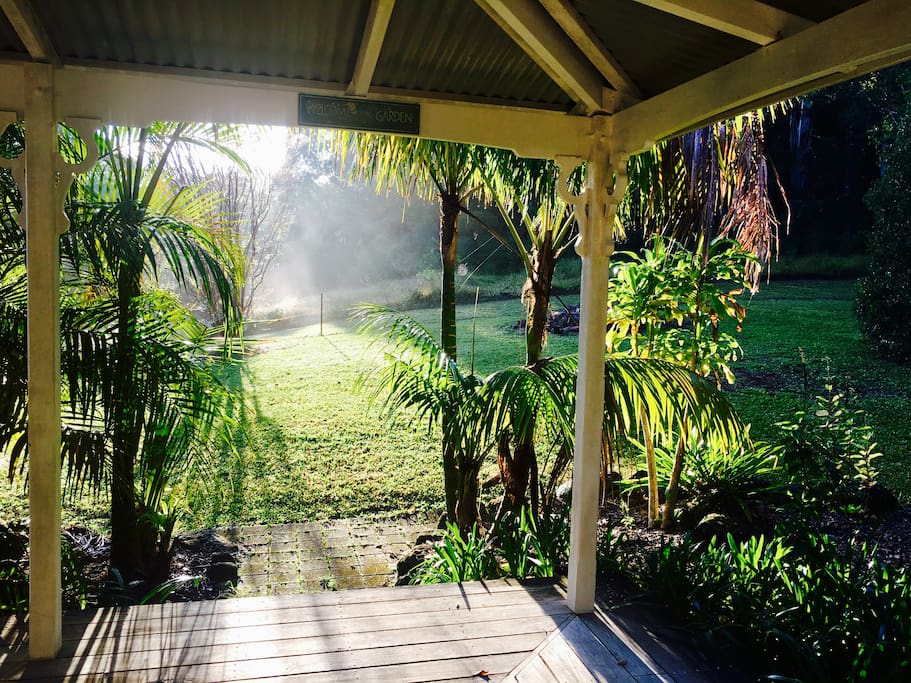sunrise back verandah