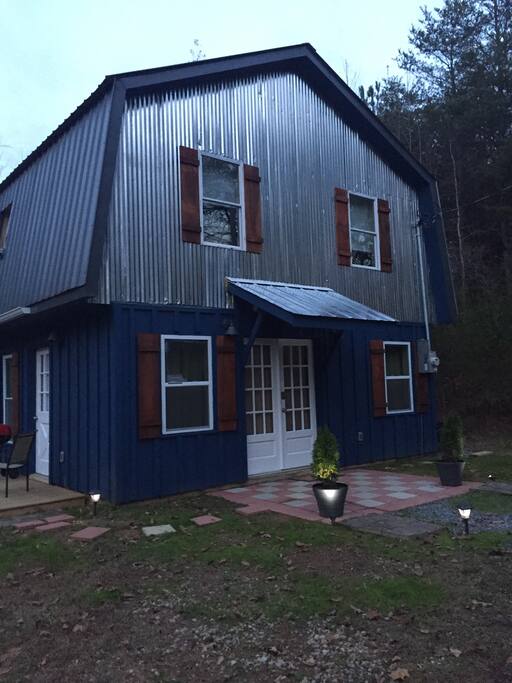 The Blue Maison early evening....
