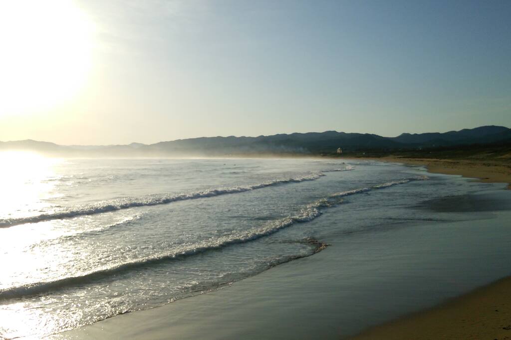 beach of the evening
