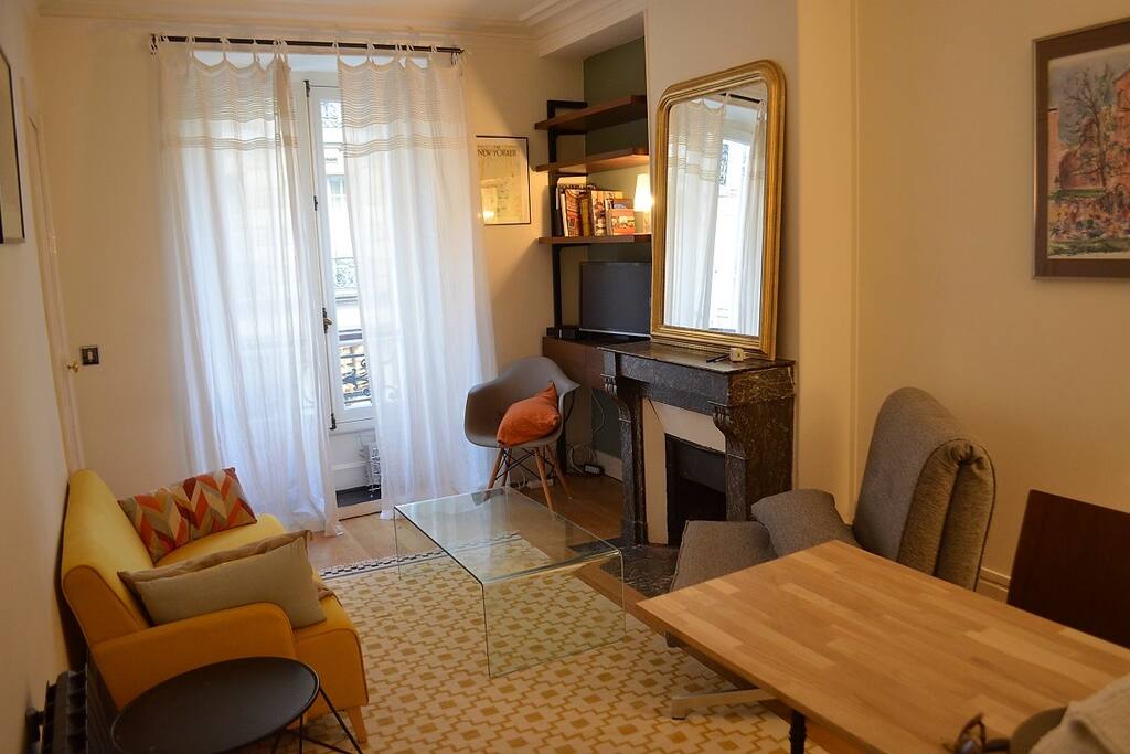 Living room with the latest decoration