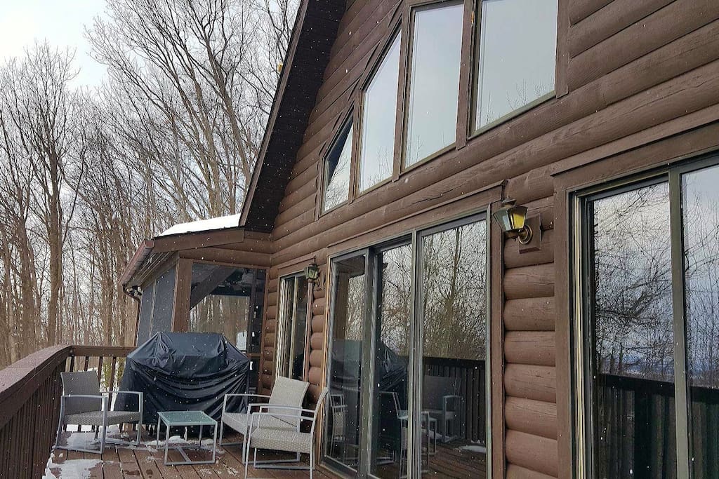 Jan. 29 view of porch