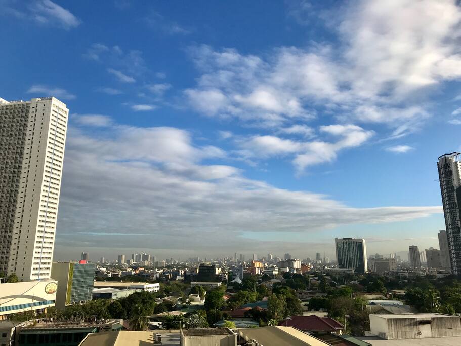 View from the living room balcony