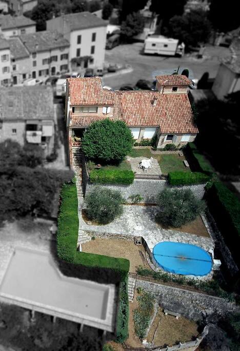 VILLA SANTA LUCIA - VUE AERIENNE