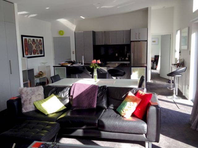 A lovely, clean, modern, sunny home.