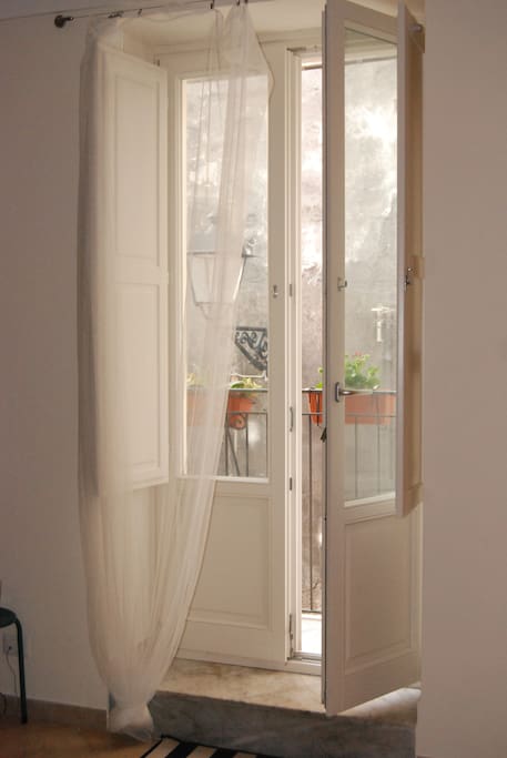 Balcony of the kitchen