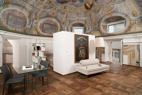 The Rubatti-Tornaforte dome: Apollo and its muses