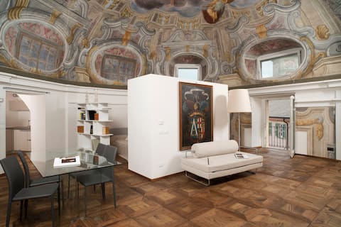 Annuncio Airbnb popolare: The Rubatti-Tornaforte dome: Apollo and its muses a Cuneo