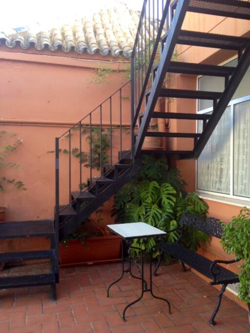 Terraza exterior común