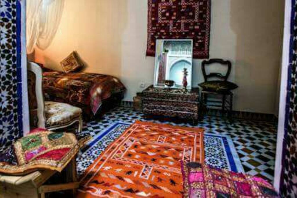 chambre lit jumeaux