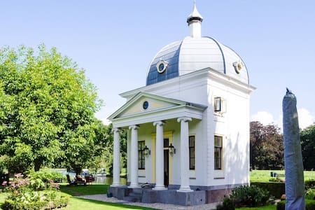 Historical house on river Vecht