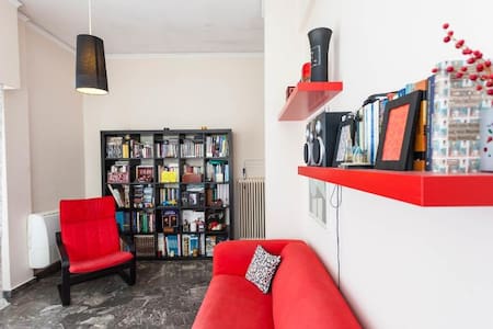 Athens in old historic neighborhood