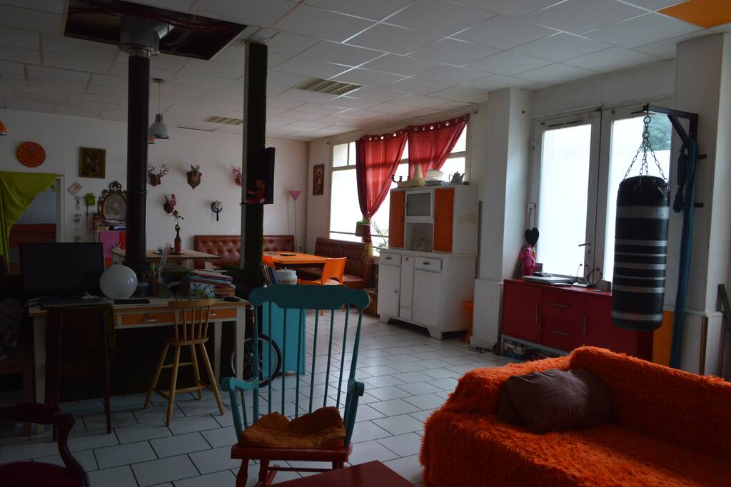Salon - Cuisine