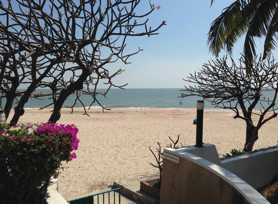 Take a few walk to the beach