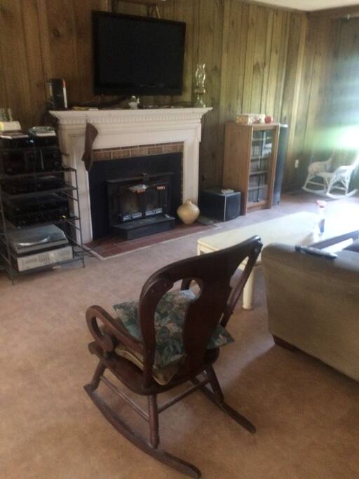 TV room with Home Theater Sound System