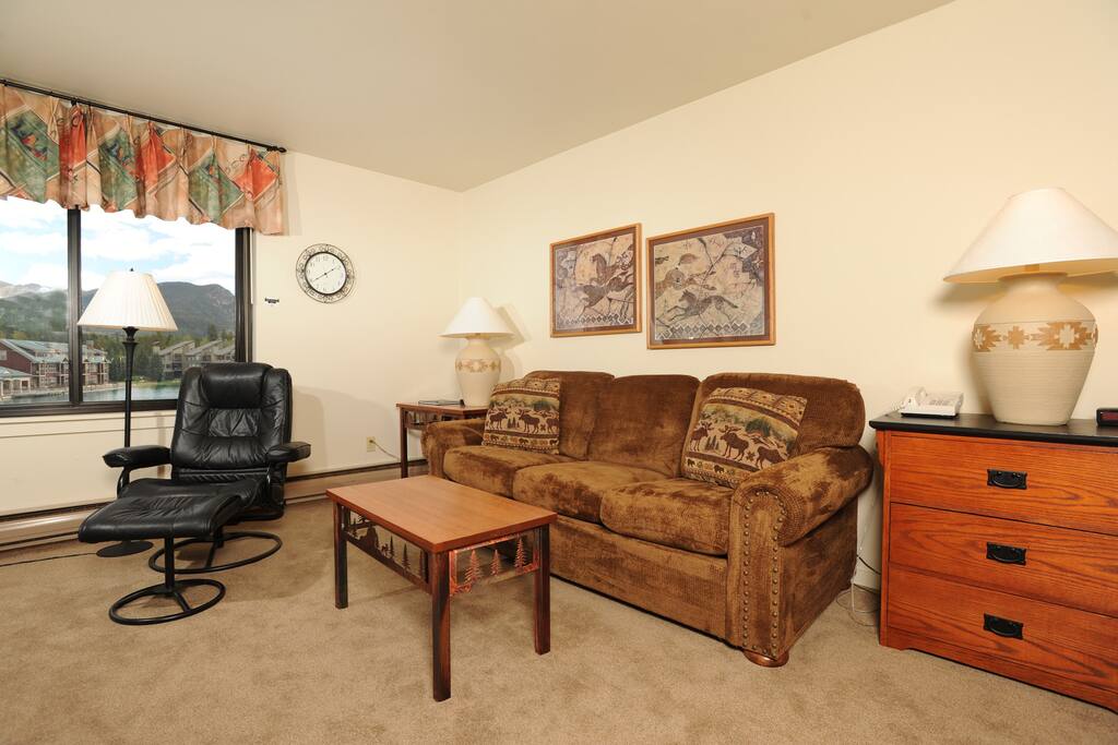 Read a book and relax on the comfortable sofa