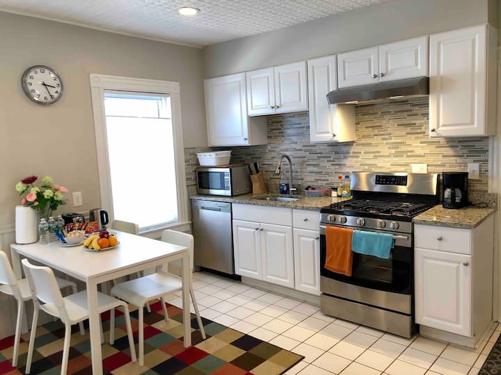 Clean | Renovated | Washer—Dryer—2BR—Free Parking