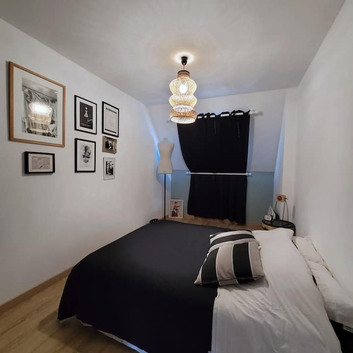 ห้องนอนพร้อมเตียงคู่ในสไตล์แฟชั่น!